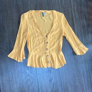 Peplum blouse